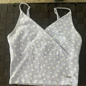 Hollister Lavender Floral Camisole